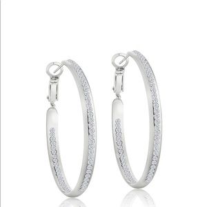 Zaxie Play It By Ear Hoop Earrings